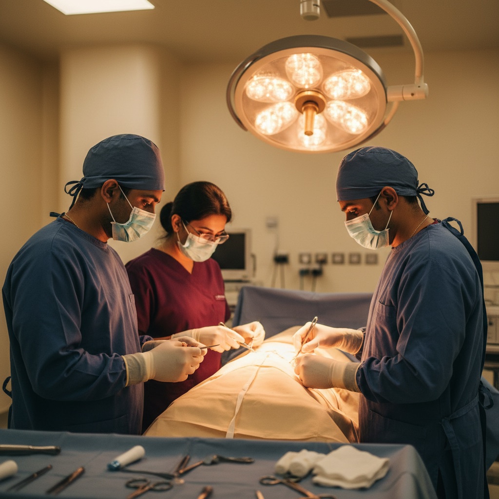 What happens on the day of surgery