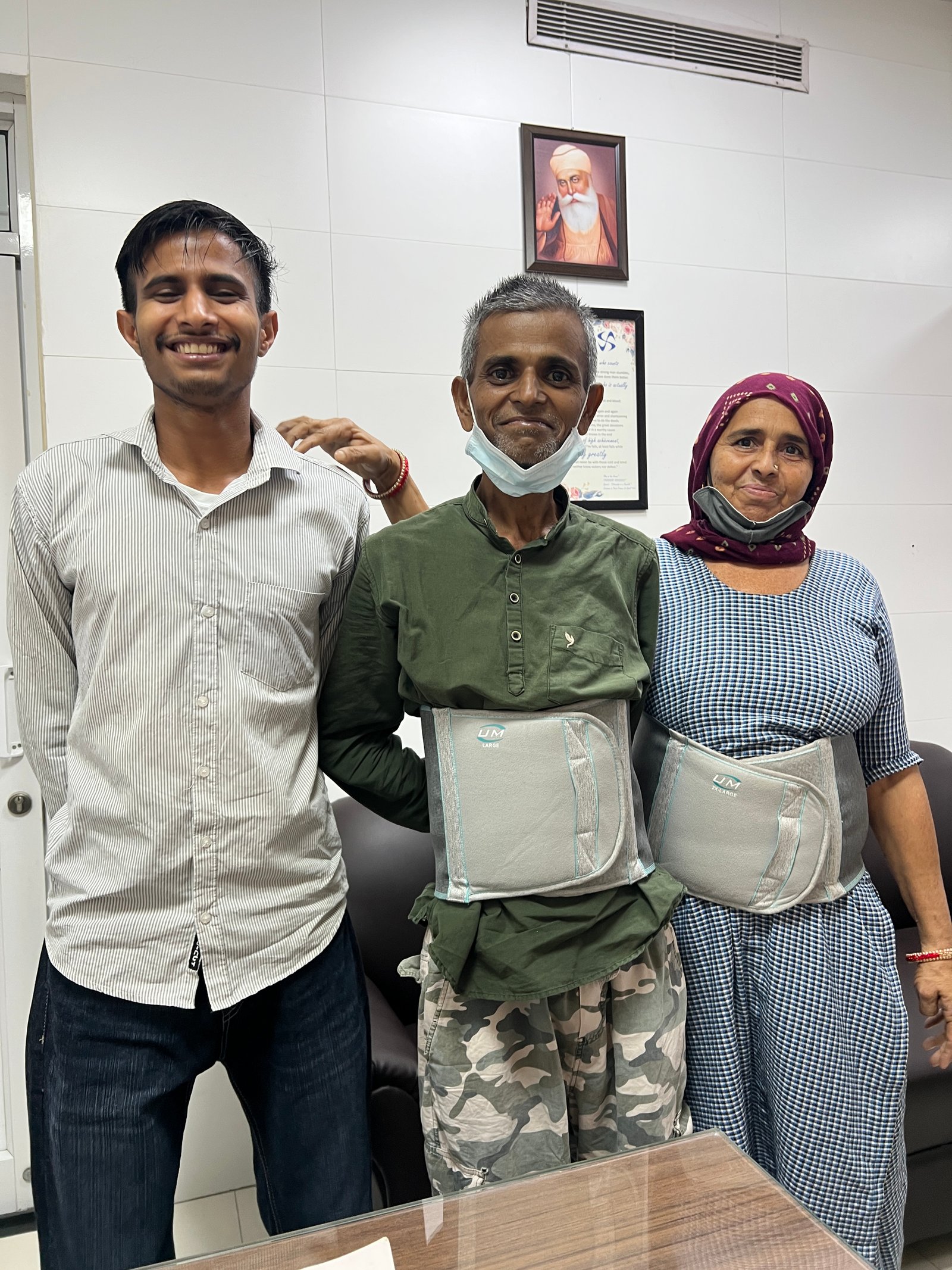 Liver Transplant recipient and her sister (liver donor) on follow up